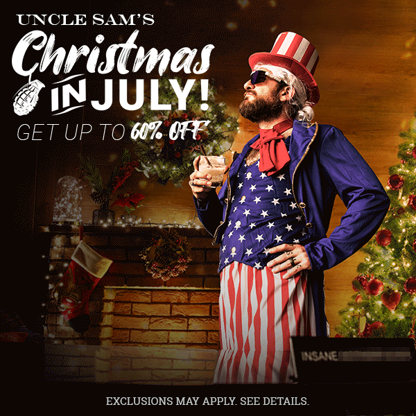 Animated-Email-Primary_600x600_Uncle-Sam’s-Christmas-in-July-Up-To-60%-Off