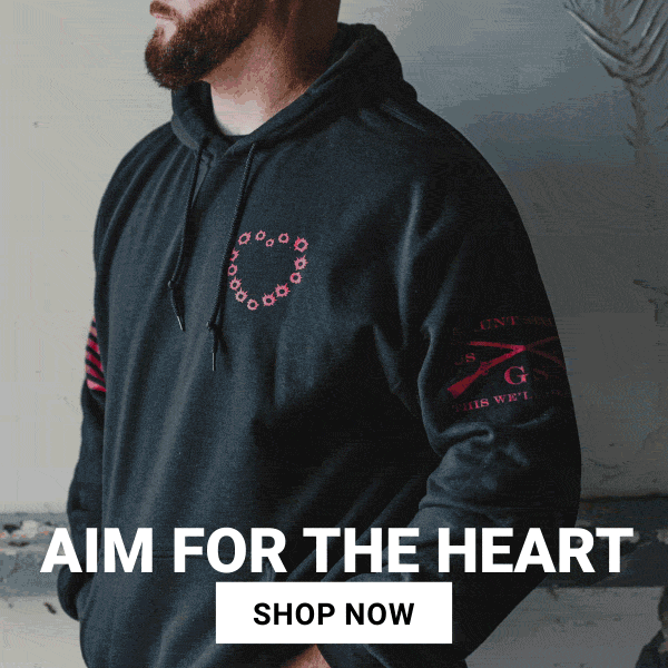 Aim for the Heart Hoodie