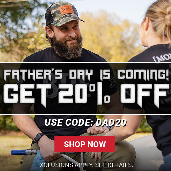 Fathers Day - 20% Off