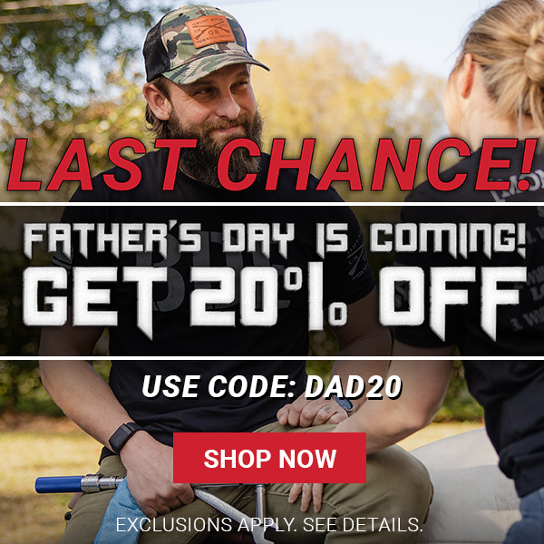 Fathers Day - 20% Off