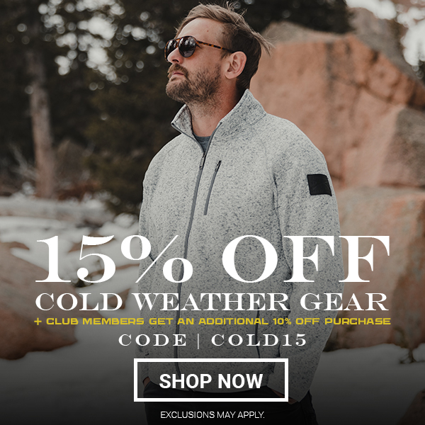 15% Off Cold Weather Collection
