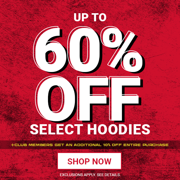  Hoodie Clearout Up To 60% Off Select Items