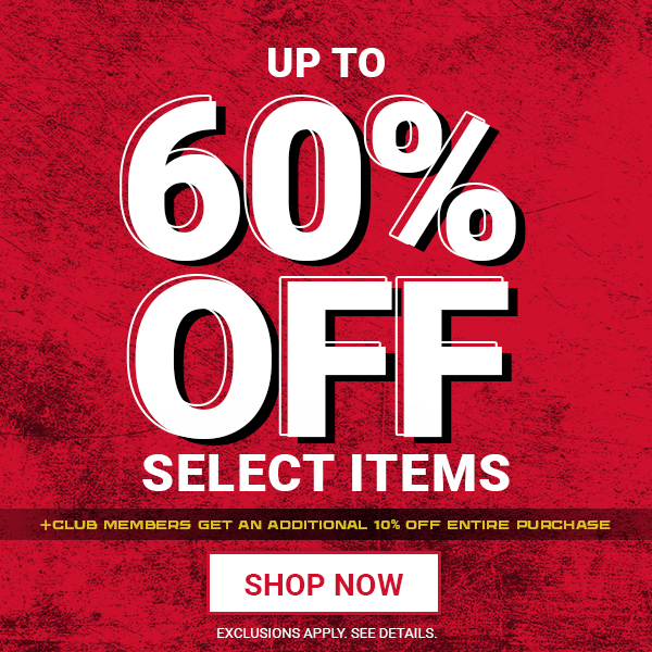 Up To 60% Off Sales Items