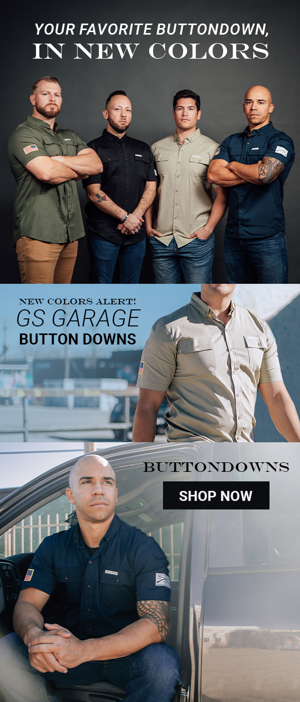 New Garage Button Downs