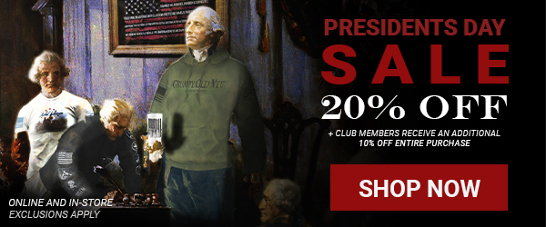 President's Day Sale 20% Off