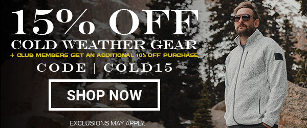 15% Off Cold Weather Gear