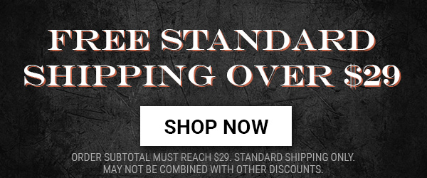 Free Shipping Over $29