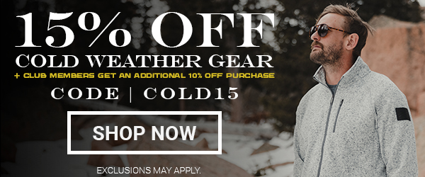 15% Off Cold Weather Collection