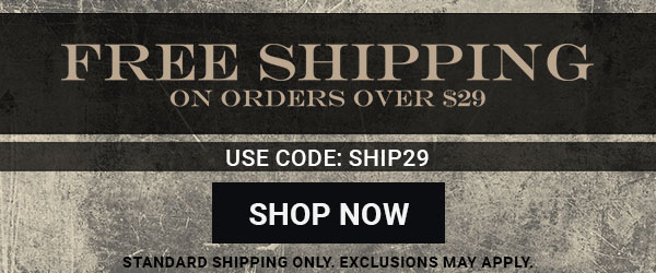 Free Shipping Over $29