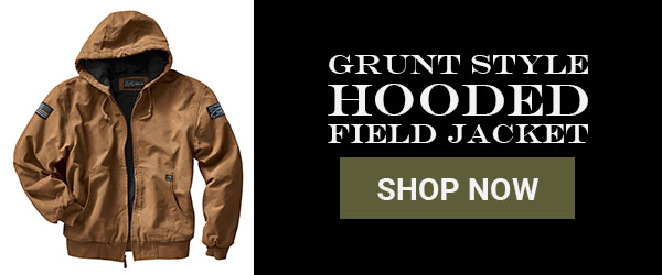 Hooded Field Jacket - Saddle