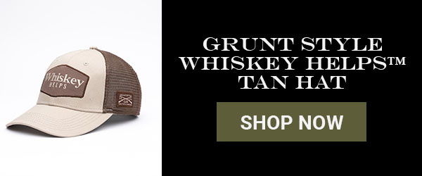Whiskey Helps Tan Hat